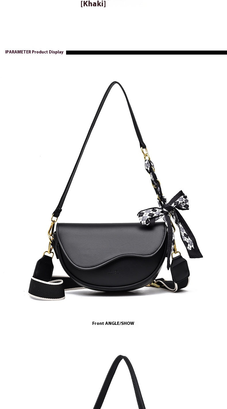 Special Interest Light Luxury Fall Winter Fashion Underarm Saddle Bag