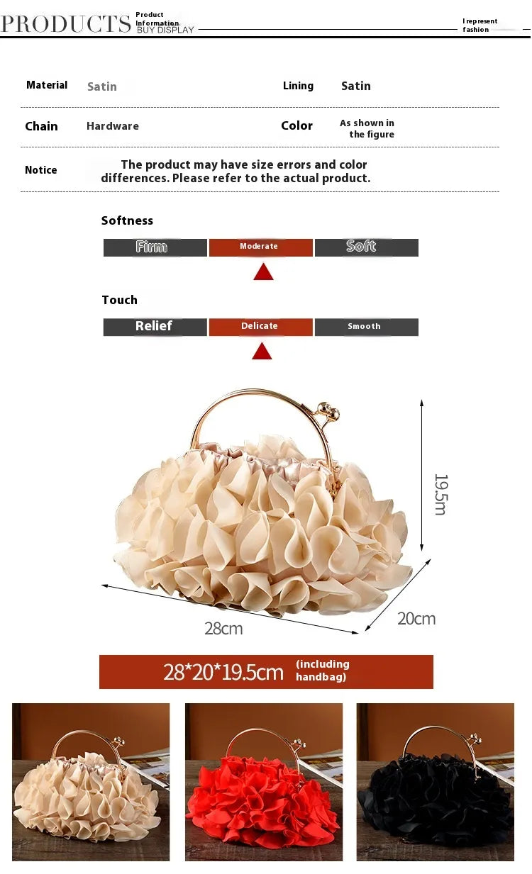 Handheld Ladies' Polyester Banquet Bag