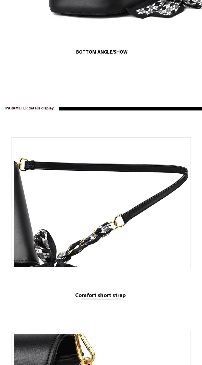 Special Interest Light Luxury Fall Winter Fashion Underarm Saddle Bag