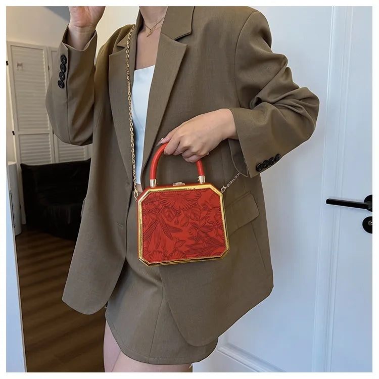Handbag Crossbody Shoulder Dinner All-Match Box