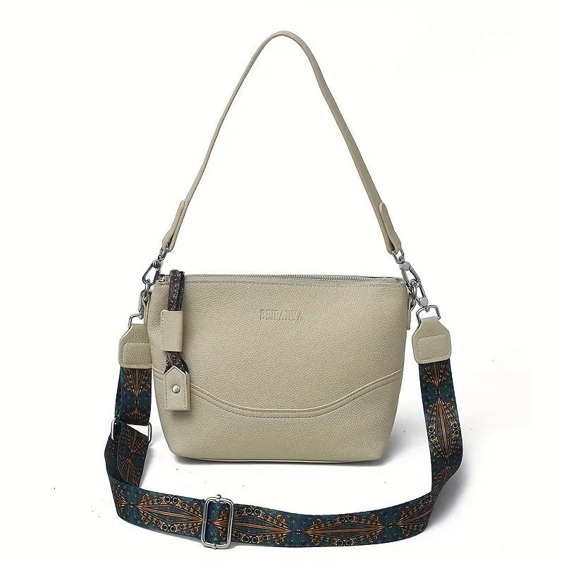 Women’s Ethnic Embroidery Crossbody Bag – Durable, Spacious, and Stylish