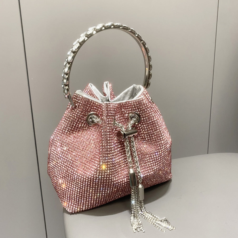 European And American Shiny Diamond Handbag For Women