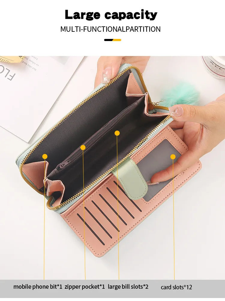 Women's Long Niche Design Wallet