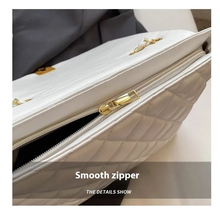 Women's Popular Diamond Embroidery Thread Large Capacity Shoulder Bag