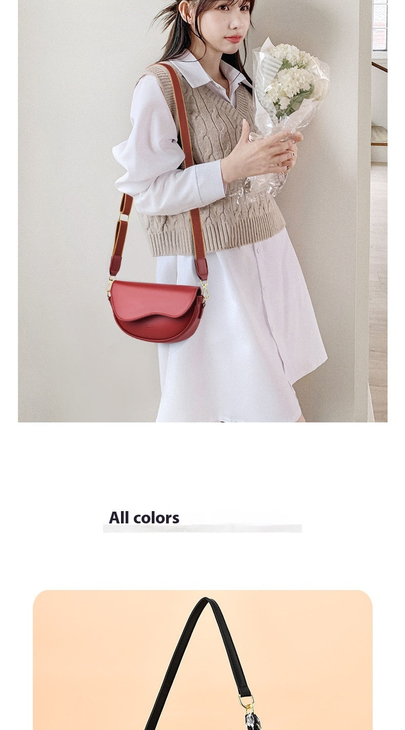 Special Interest Light Luxury Fall Winter Fashion Underarm Saddle Bag