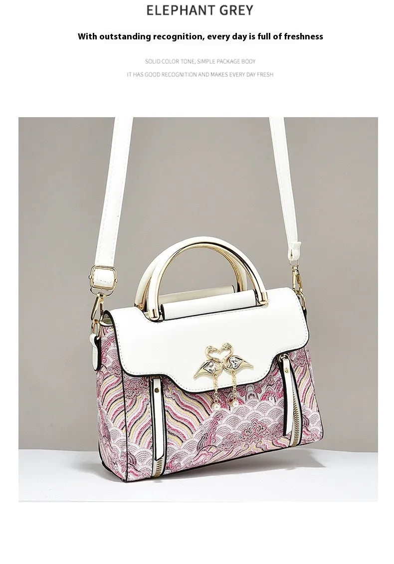 Chinese Style Embroidery Women's Handbag