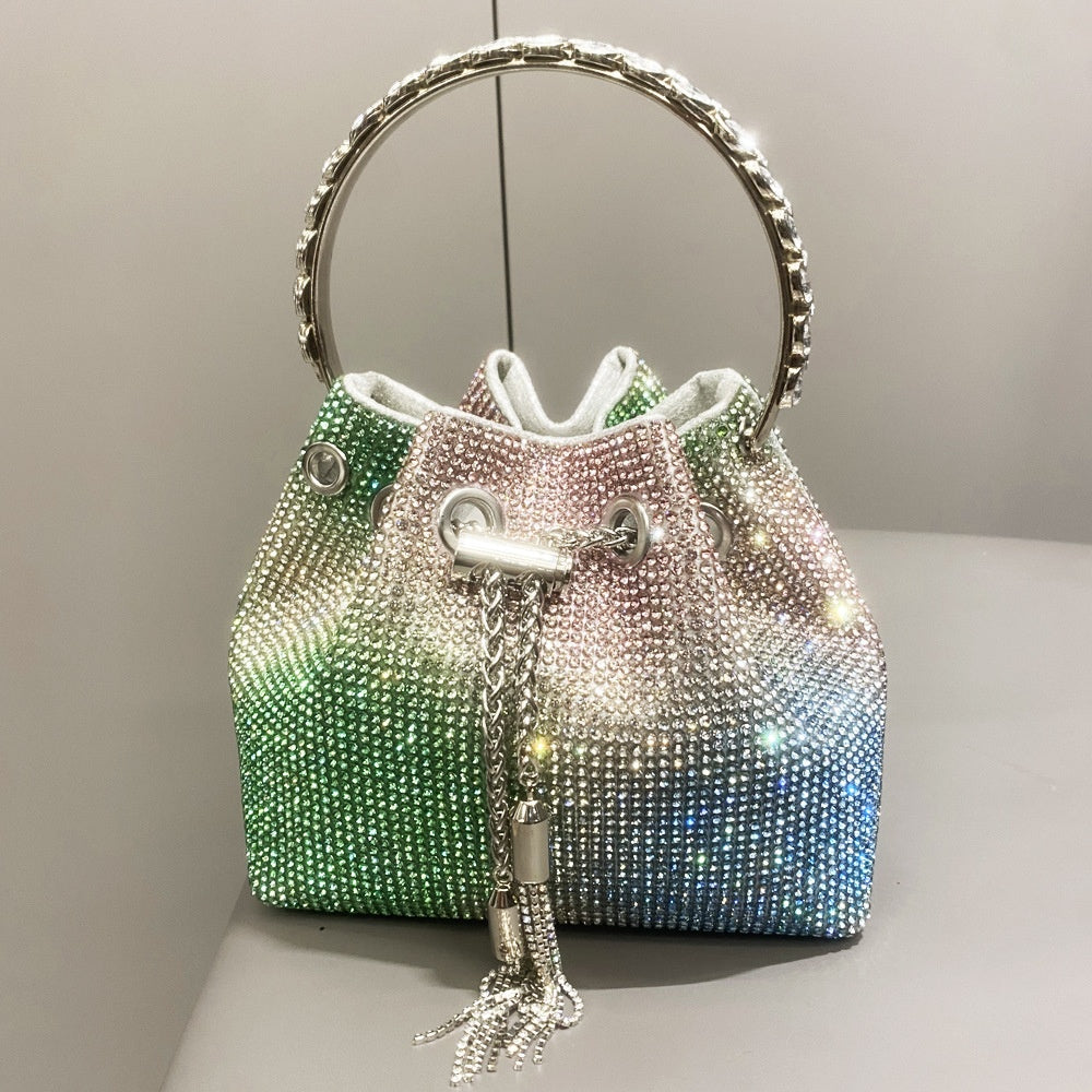 European And American Shiny Diamond Handbag For Women