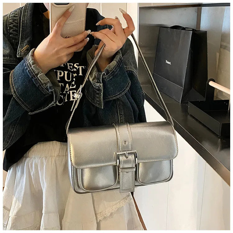 Simple Design Women's Bag Shoulder Fashion Handbag