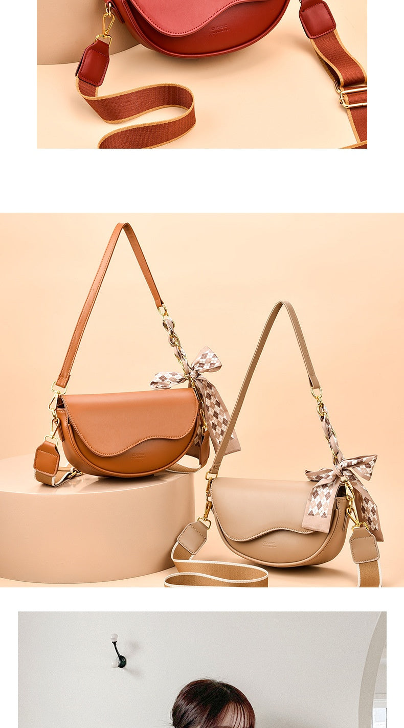 Special Interest Light Luxury Fall Winter Fashion Underarm Saddle Bag