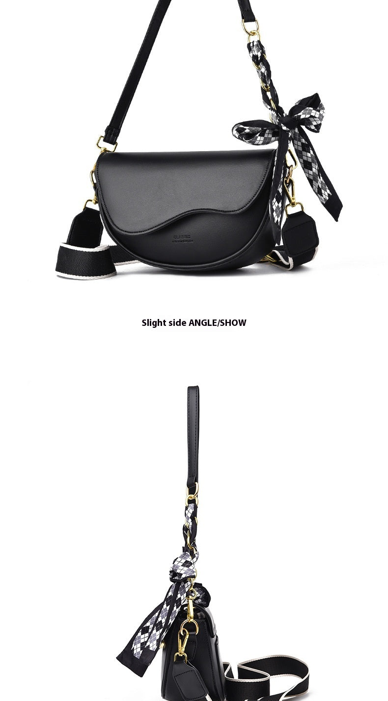 Special Interest Light Luxury Fall Winter Fashion Underarm Saddle Bag