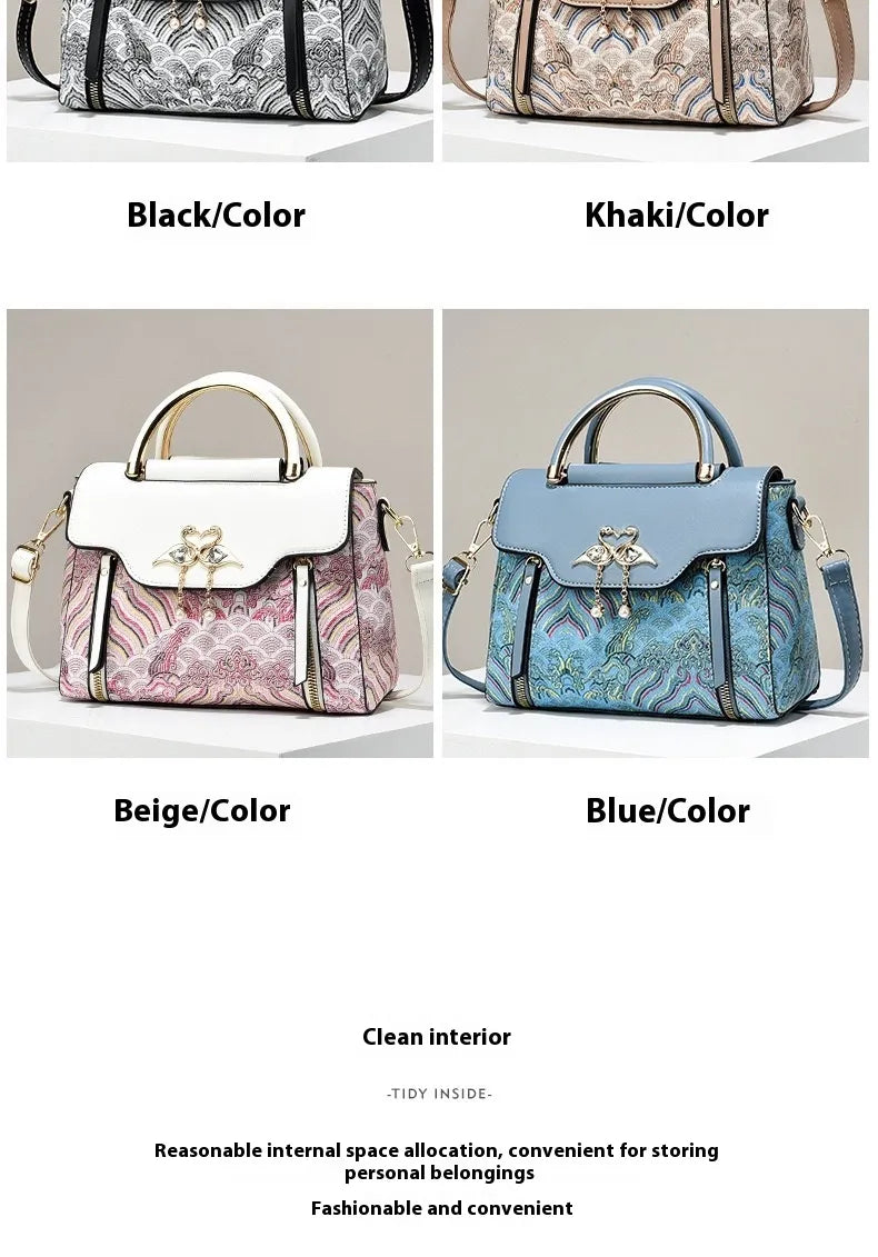 Chinese Style Embroidery Women's Handbag