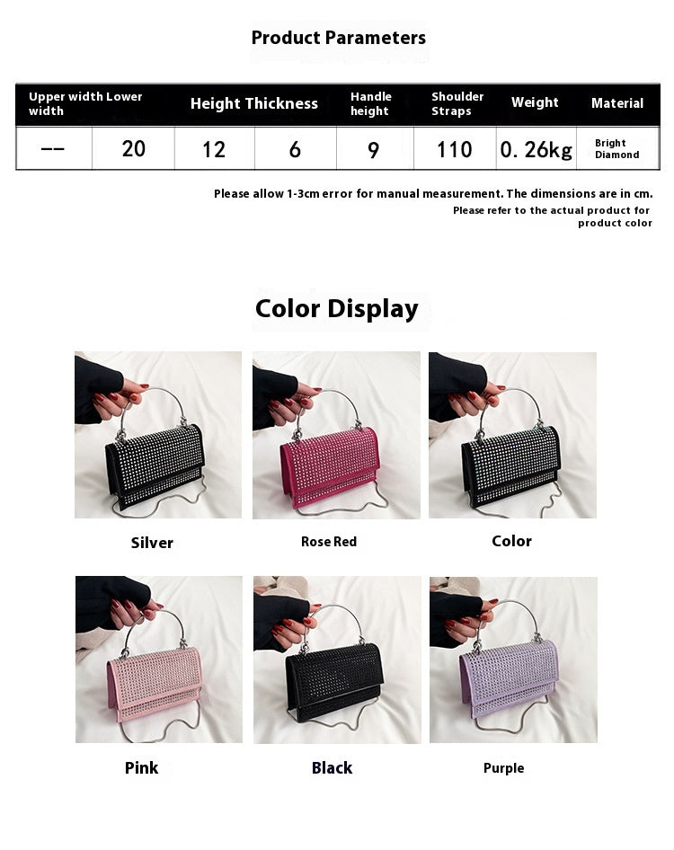 Chain Shoulder Bag Trendy Simple