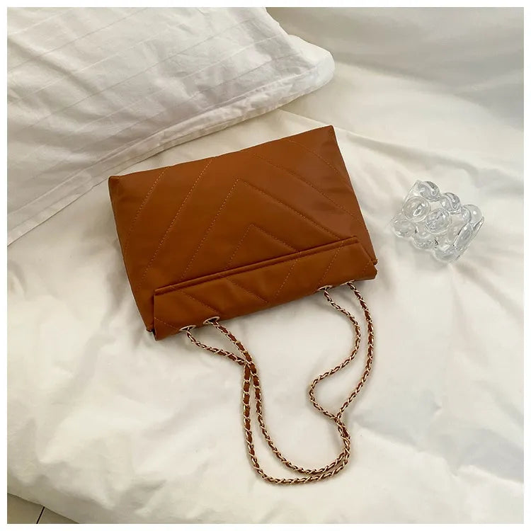 Simple Portable Casual Fashion Crossbody Diamond Embroidery Thread Chain Bag