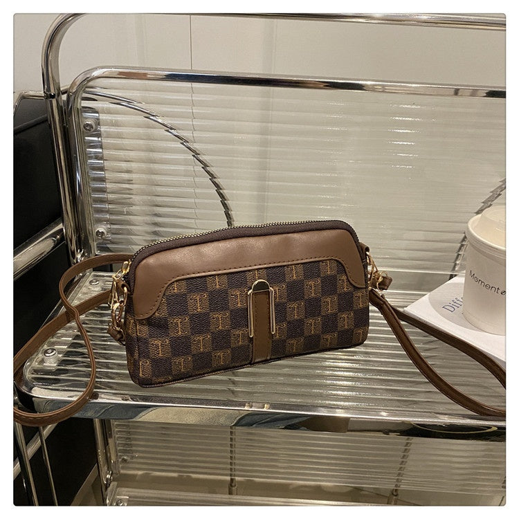 Chess Plaid Women's Bag Autumn And Winter Classic Style Portable