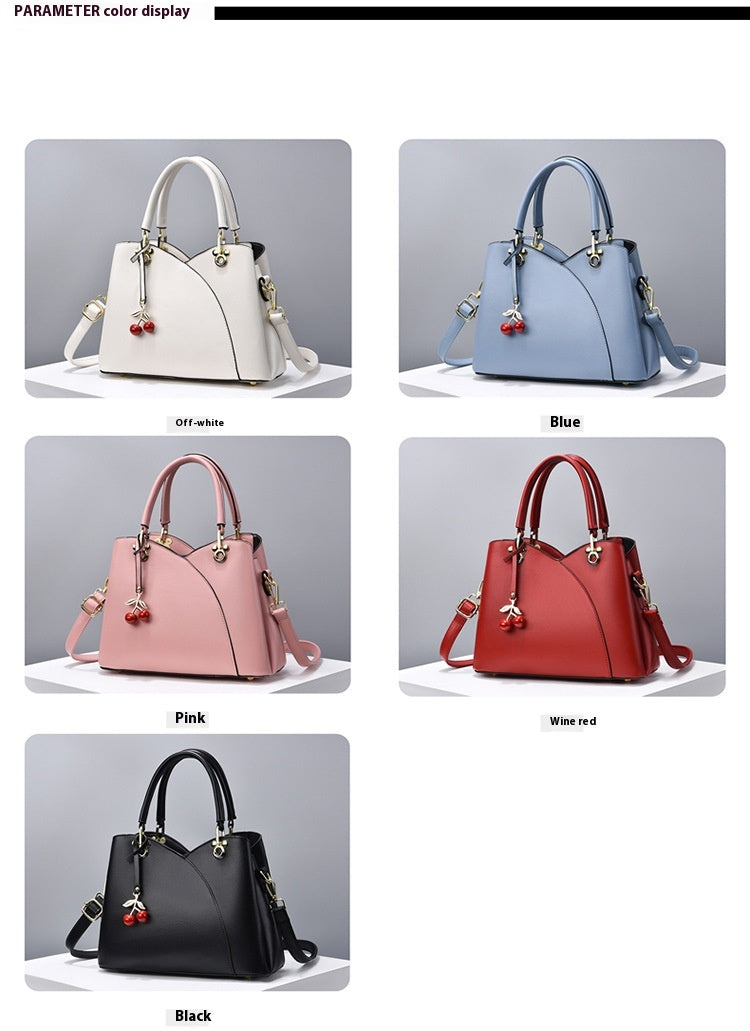 Middle-aged Mom High-grade Generous One-shoulder Crossbody Bag