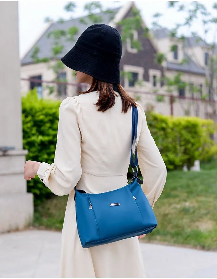 Fashion Oxford Cloth Shoulder Bag Simple Women's Crossbody Bag