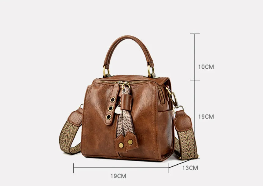 Multi-compartment Practical Messenger Bag Women's Shoulder Bag