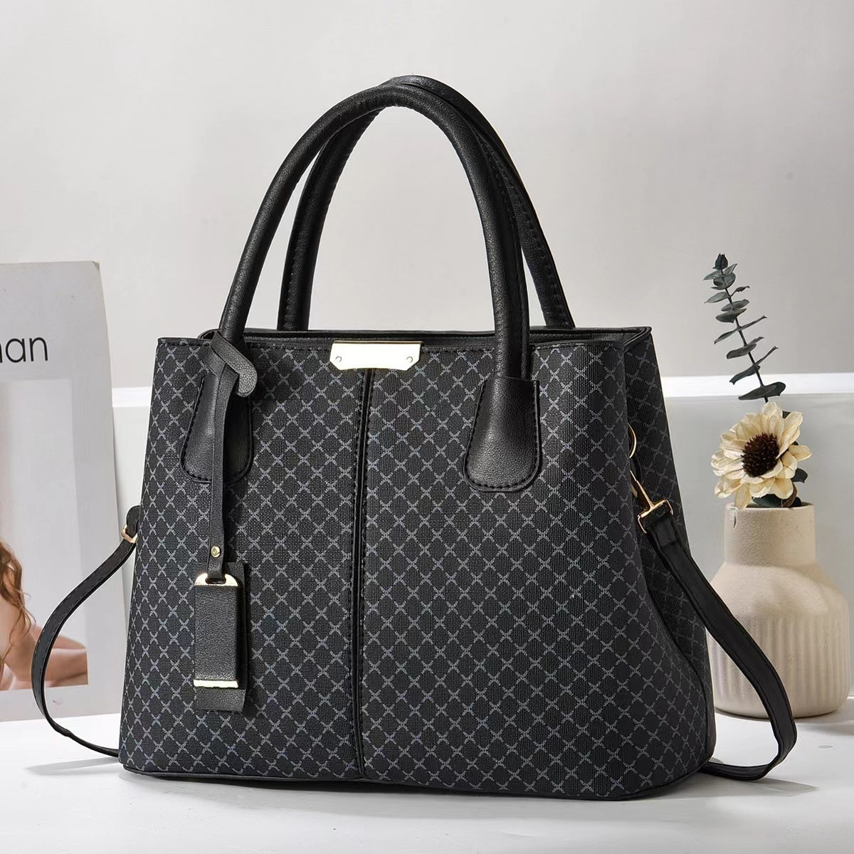New Printed Women's Portable Crossbody Shoulder Bag