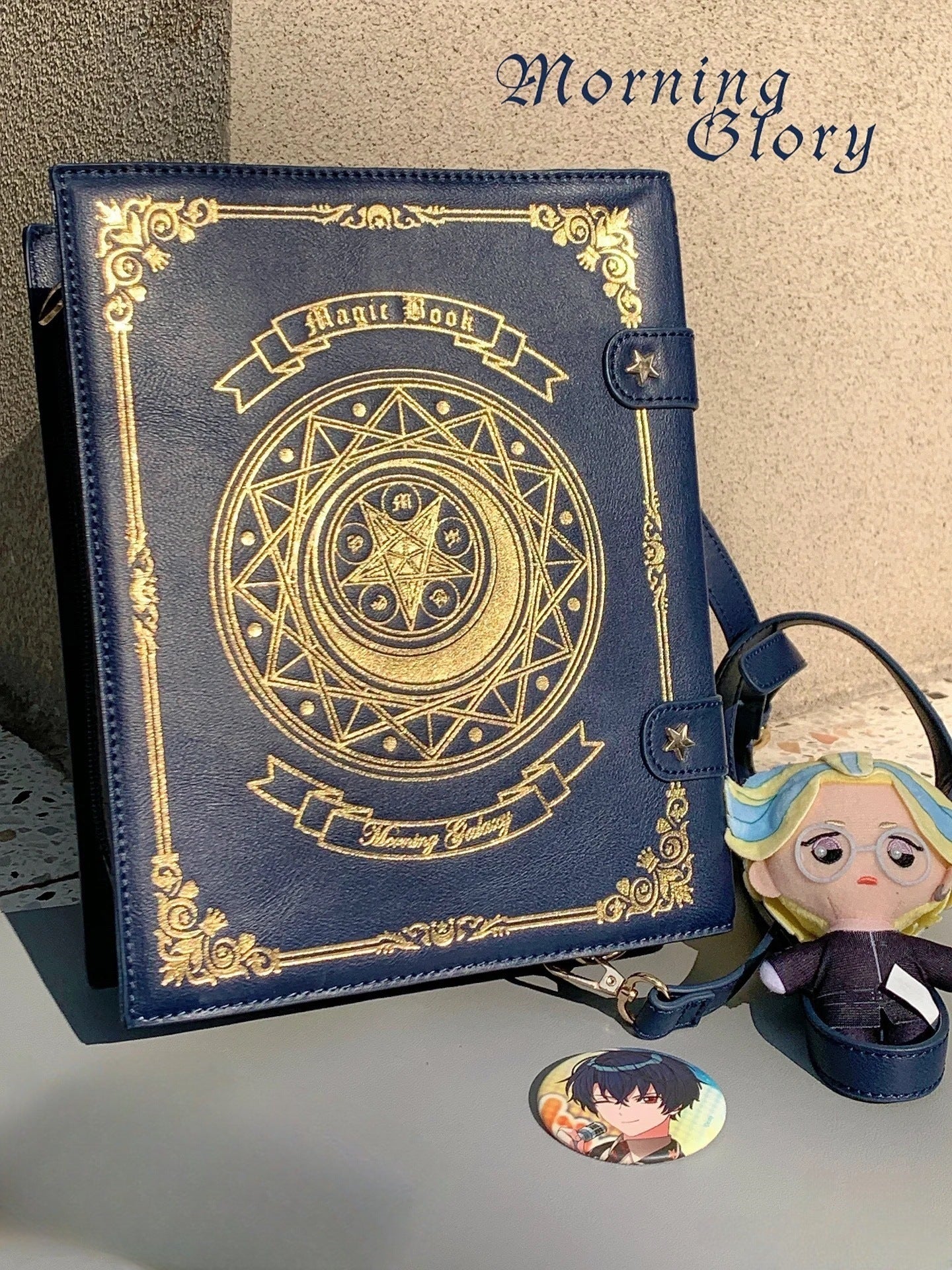 Japanese-style Retro Magic Book Shoulder Bag