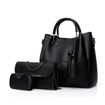 European and American ladies fashion three-piece single shoulder Messenger bag