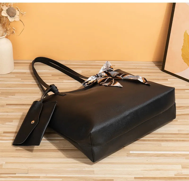 Tote Bag Large Capacity Women's Diamond Plaid Portable