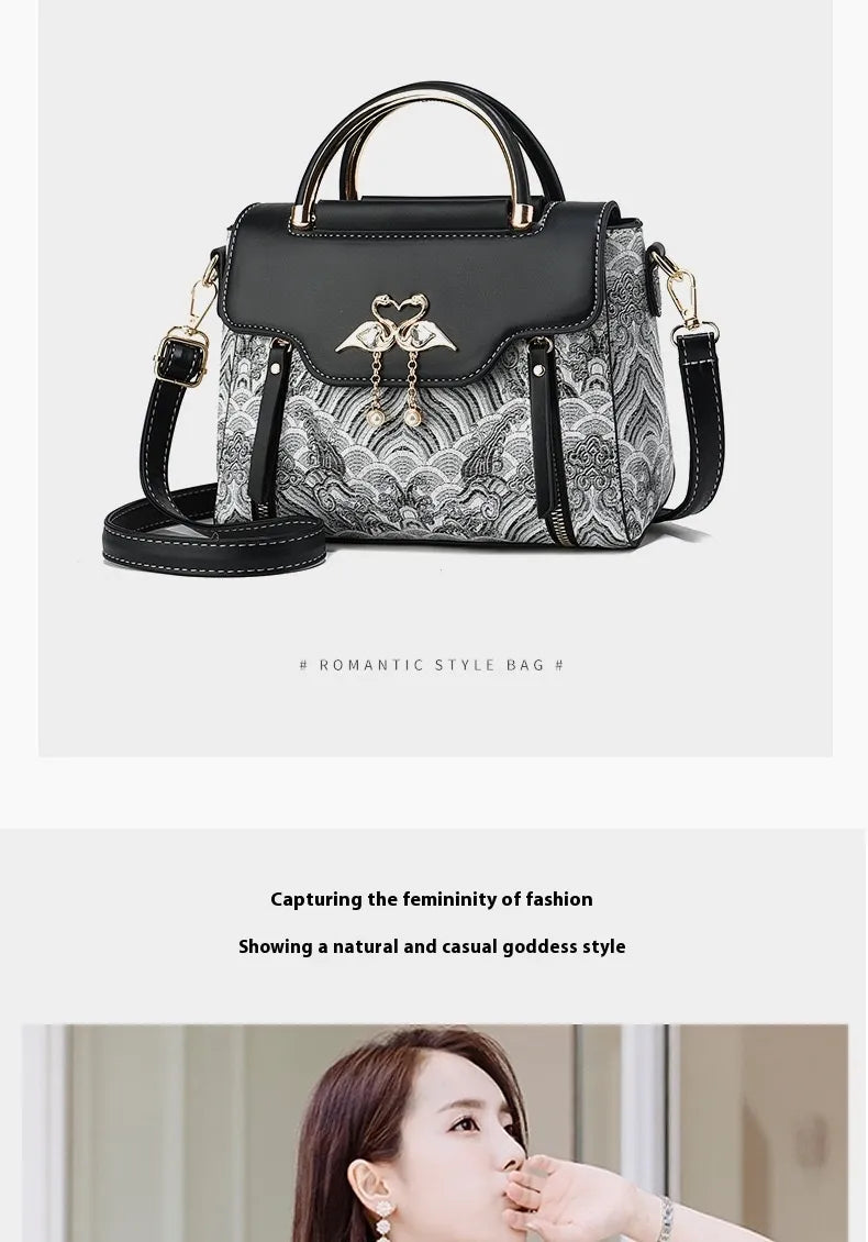 Chinese Style Embroidery Women's Handbag