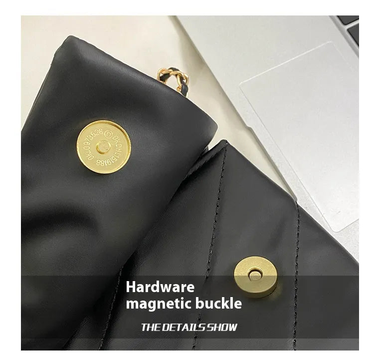 Simple Portable Casual Fashion Crossbody Diamond Embroidery Thread Chain Bag