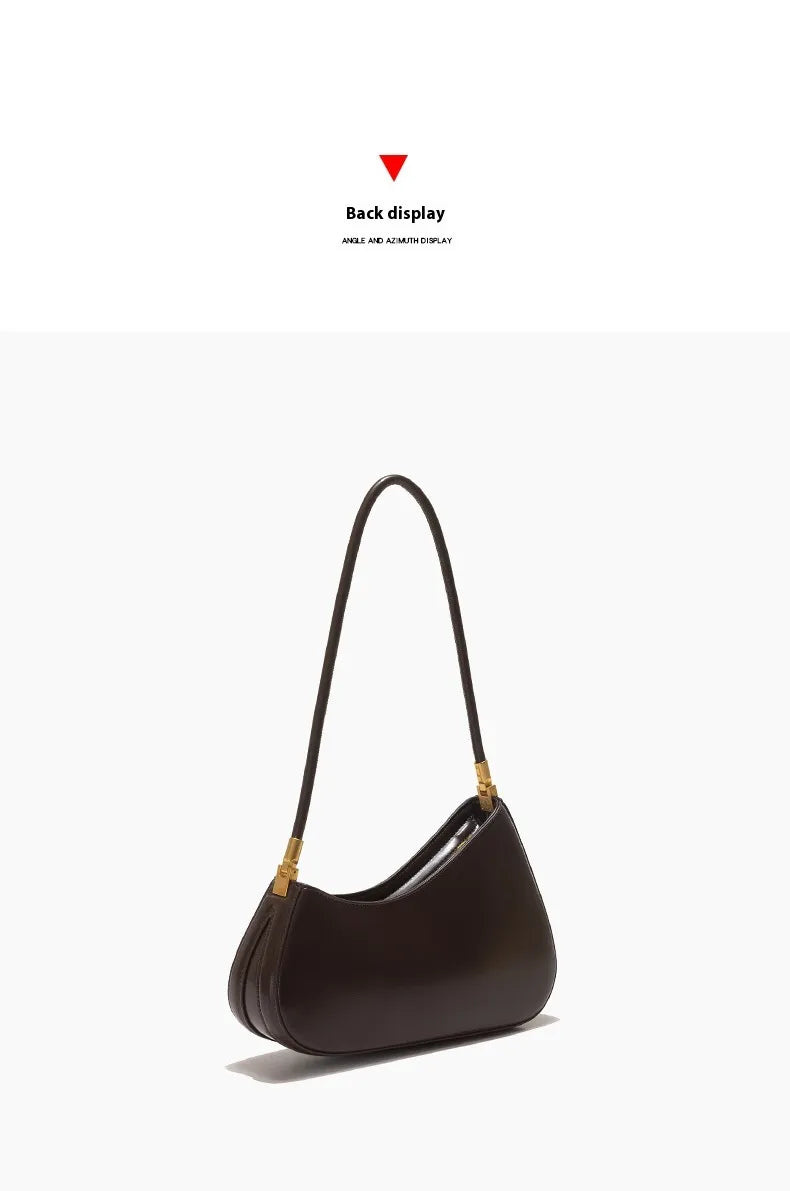 High-end Retro Commuter Underarm Bag Women's Niche High-grade Handbag