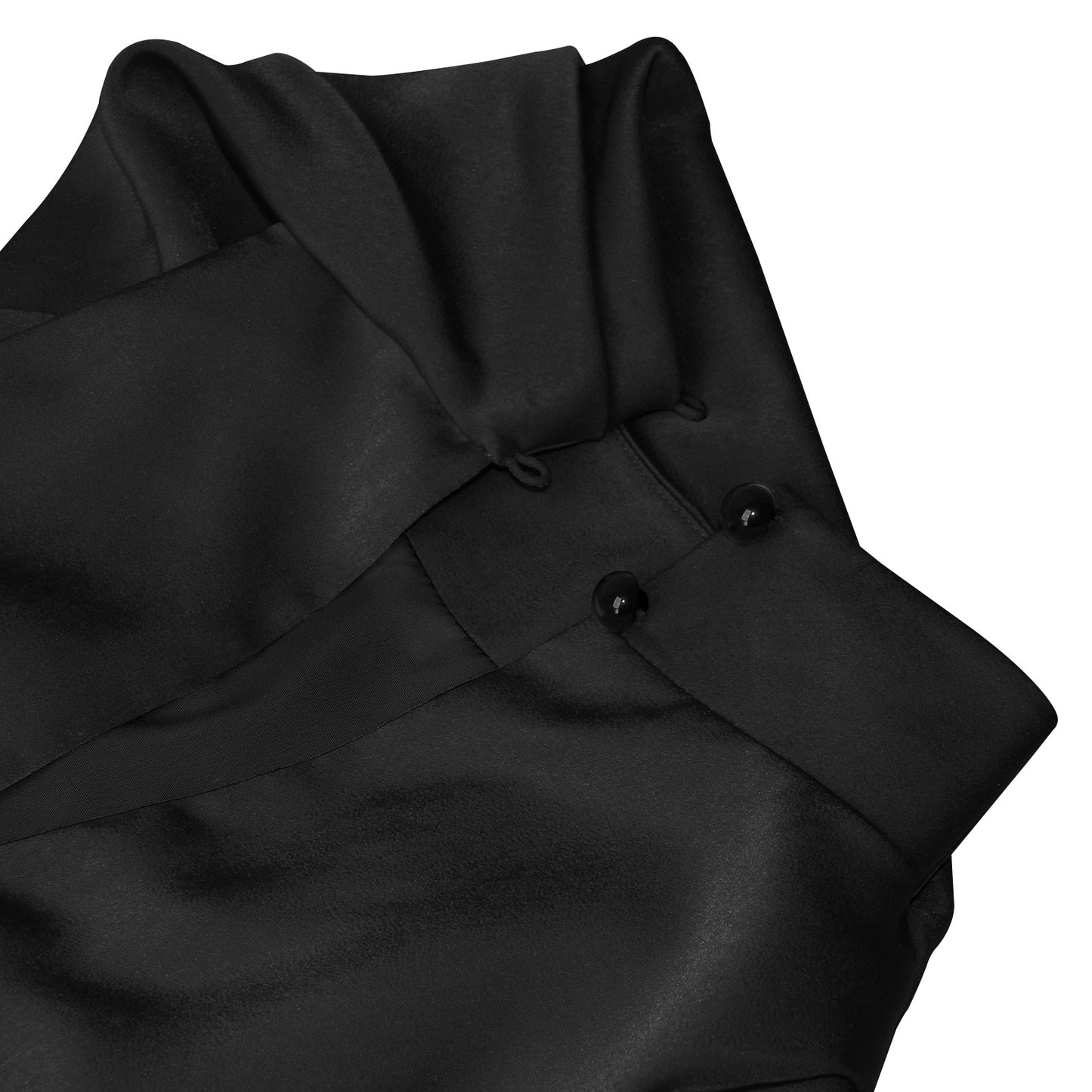 Satin Tied Slim Fit Socialite Dress Fashion