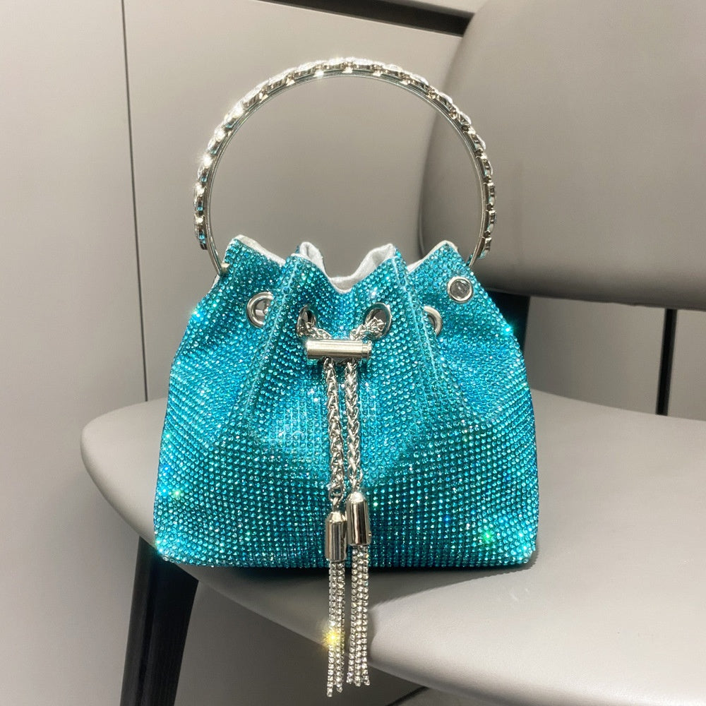 European And American Shiny Diamond Handbag For Women