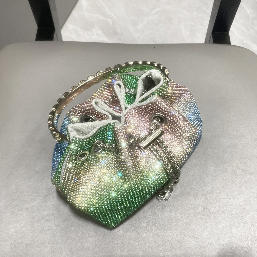 European And American Shiny Diamond Handbag For Women