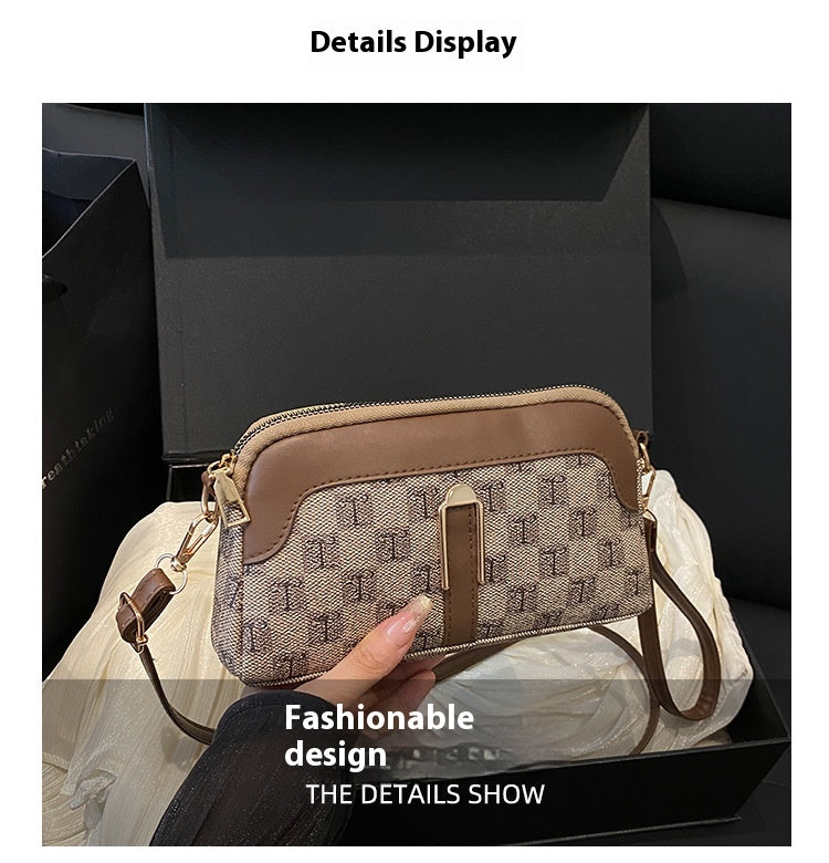 Chess Plaid Women's Bag Autumn And Winter Classic Style Portable