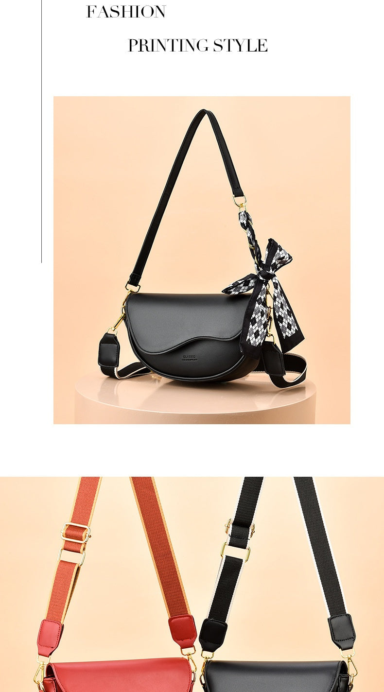 Special Interest Light Luxury Fall Winter Fashion Underarm Saddle Bag