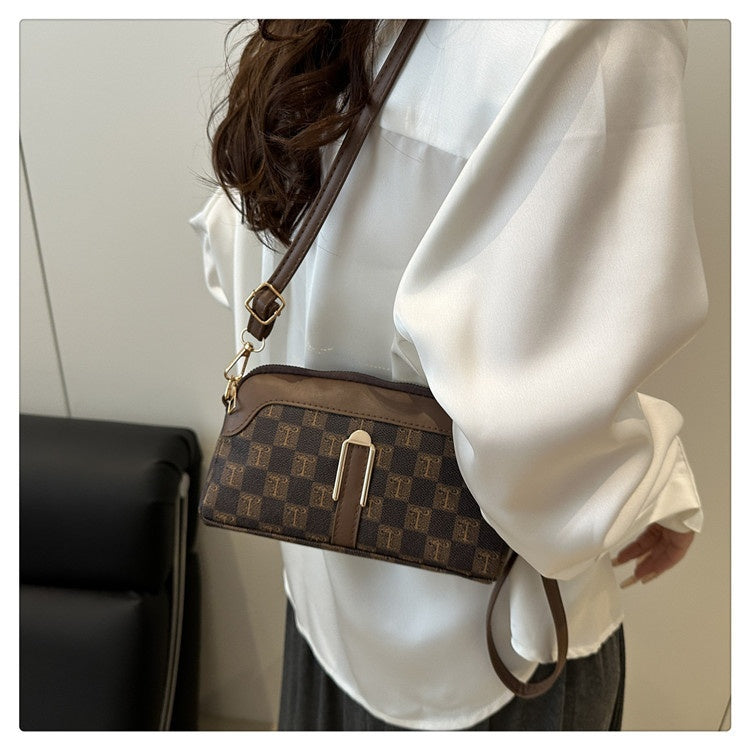 Chess Plaid Women's Bag Autumn And Winter Classic Style Portable