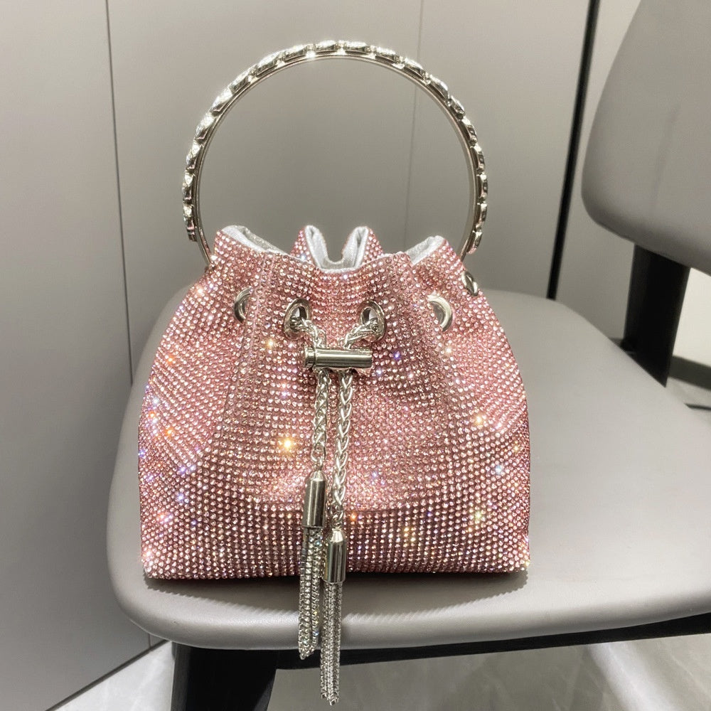 European And American Shiny Diamond Handbag For Women