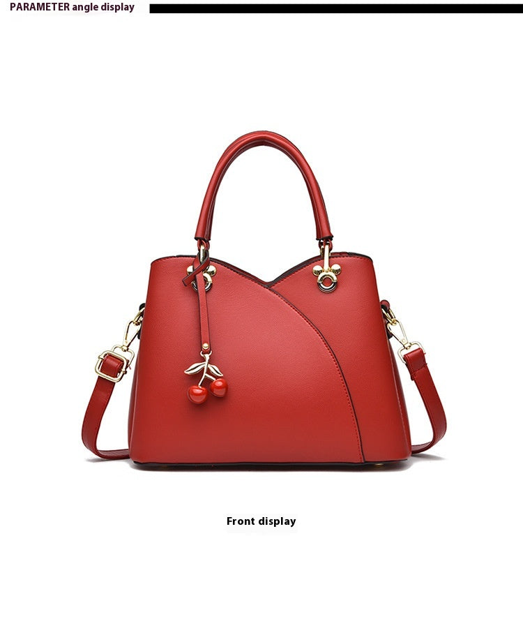 Middle-aged Mom High-grade Generous One-shoulder Crossbody Bag