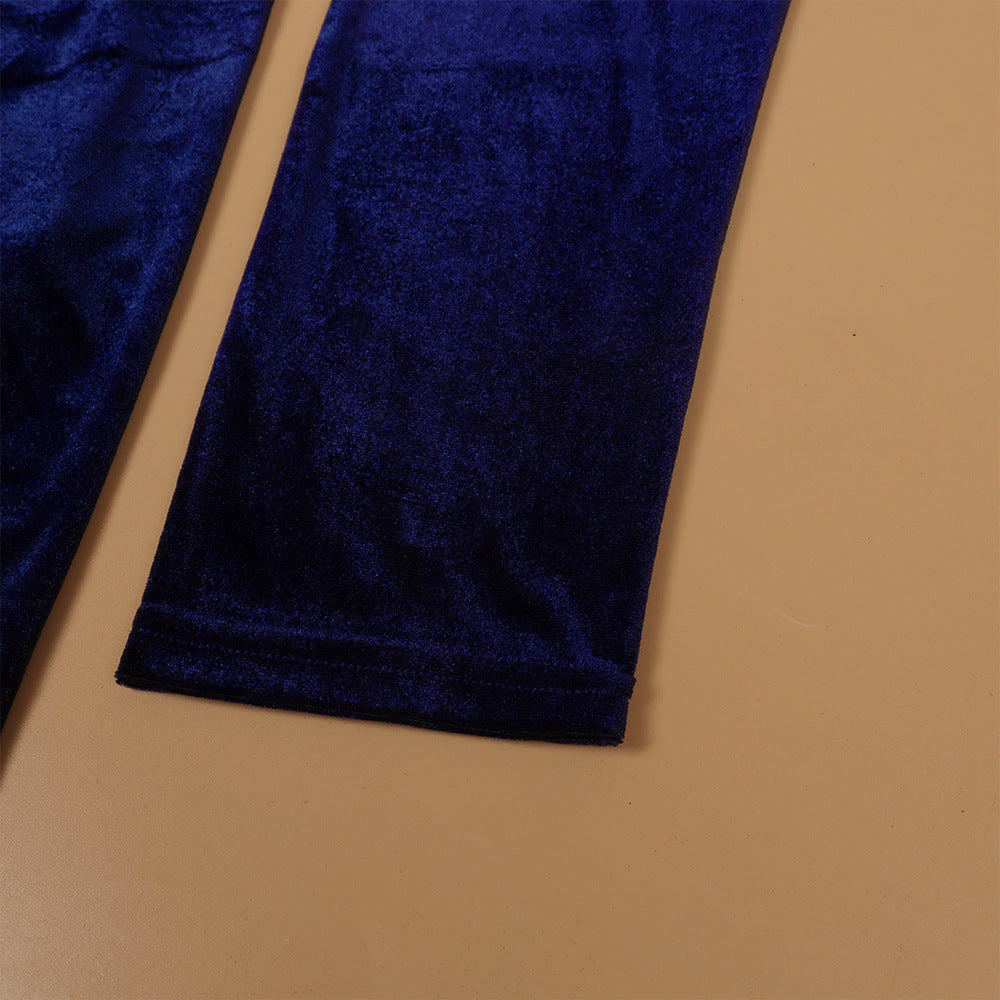 Women's V-neck Dress With Regular Sleeves