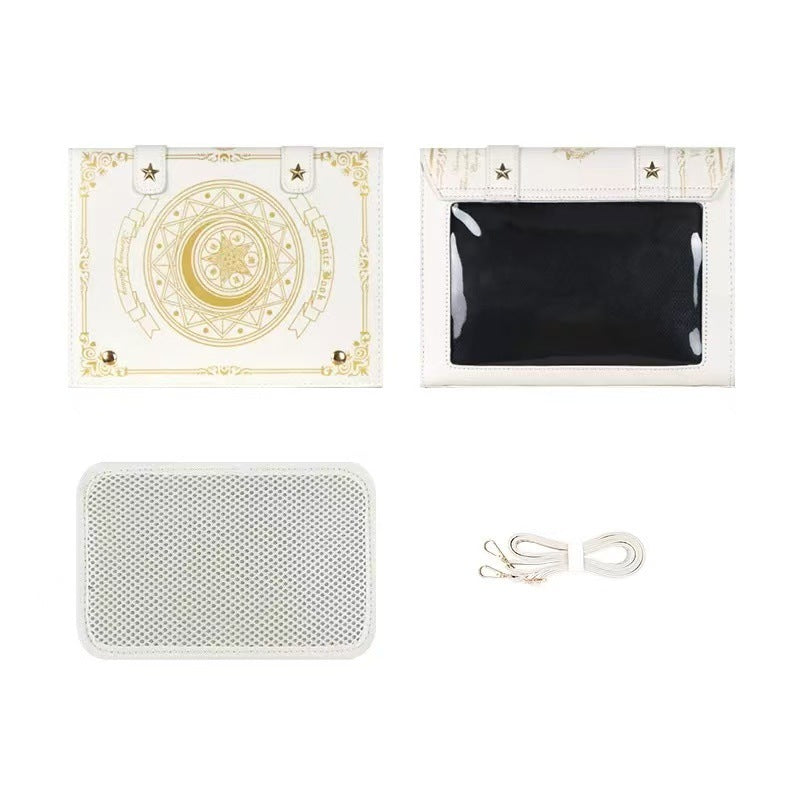 Japanese-style Retro Magic Book Shoulder Bag