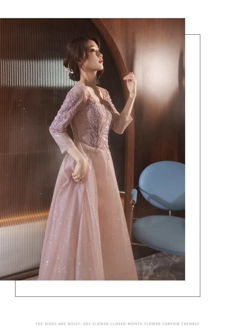 Summer Banquet Temperament Elegant Evening Dress