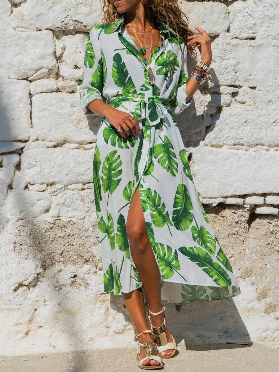 Elegant Madrid Vintage Chiffon Dress – Timeless Retro Style Women’s Fashion