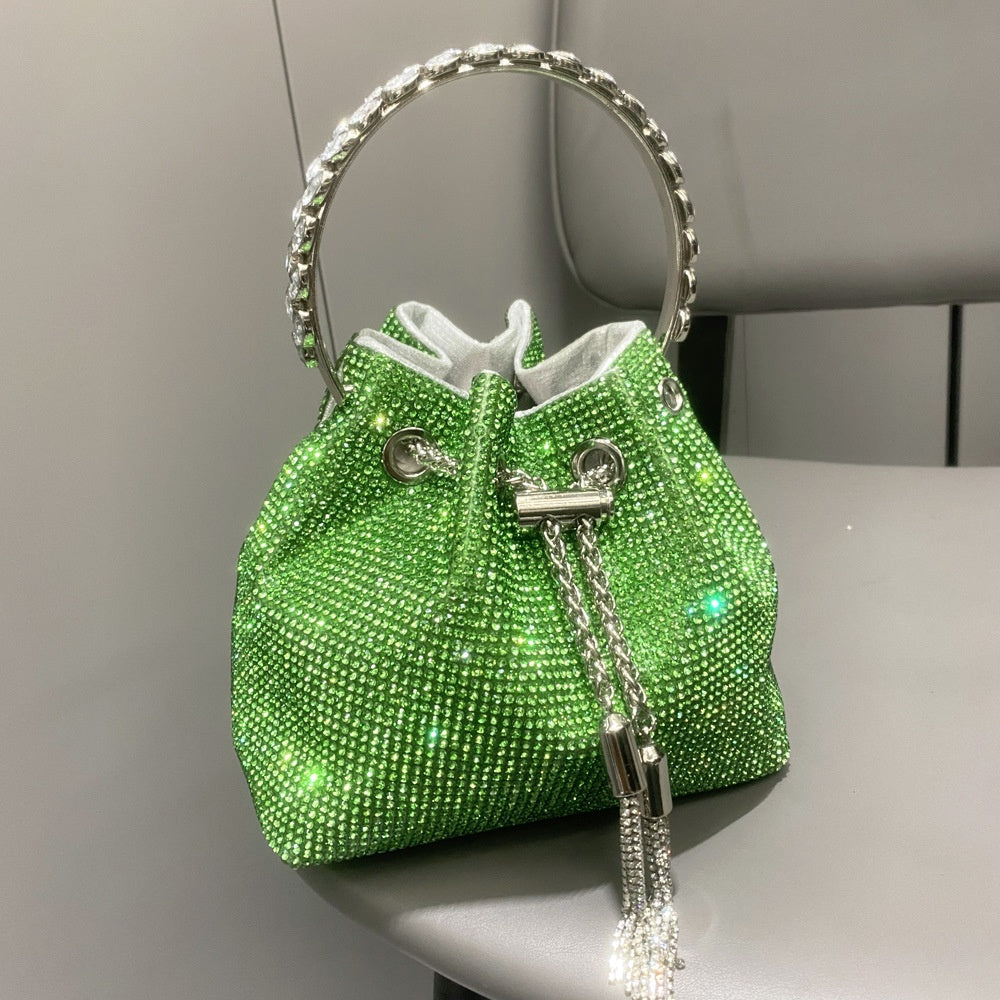 European And American Shiny Diamond Handbag For Women