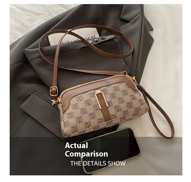 Chess Plaid Women's Bag Autumn And Winter Classic Style Portable