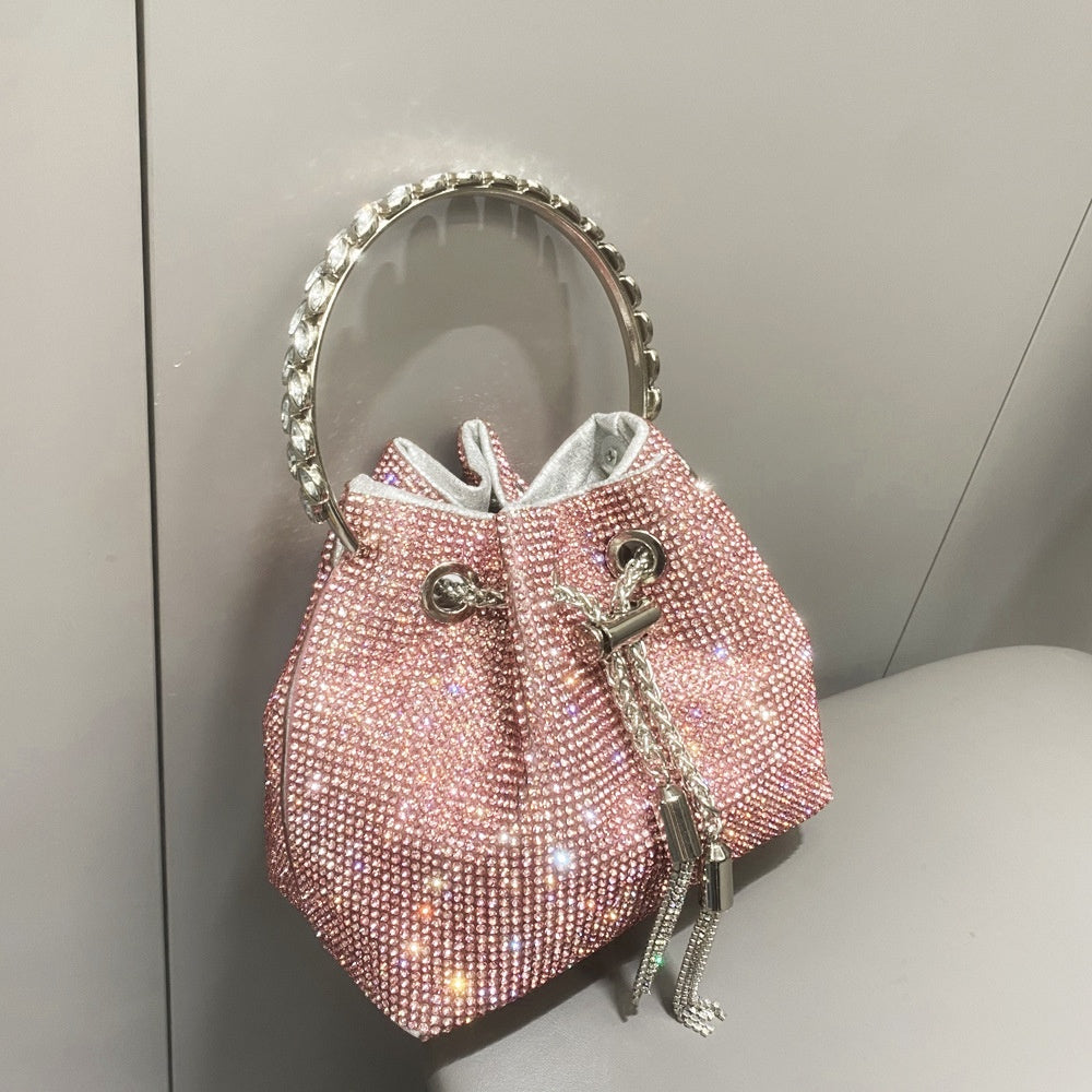 European And American Shiny Diamond Handbag For Women