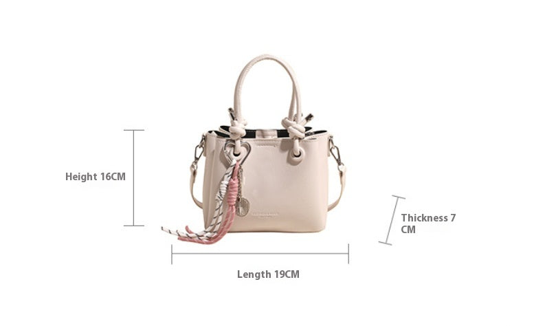 Women's Messenger Bag Fashion Portable One-shoulder Bucket Bag