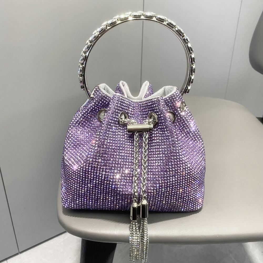 European And American Shiny Diamond Handbag For Women