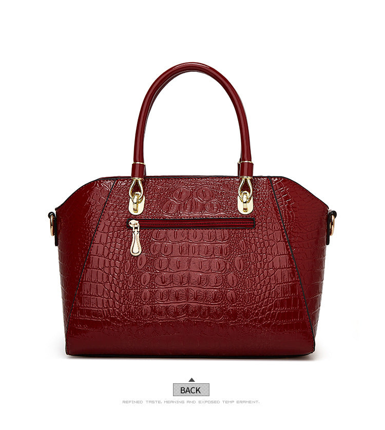 Simple Generous One-shoulder Crossbody Bag