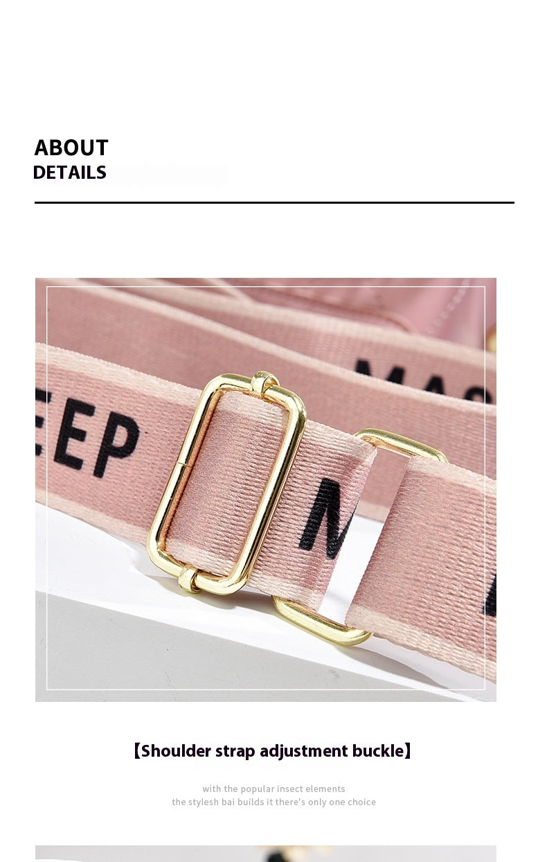 New Stylish Good Texture All-matching Western Style Pearl Chain Small Shoulder Bag