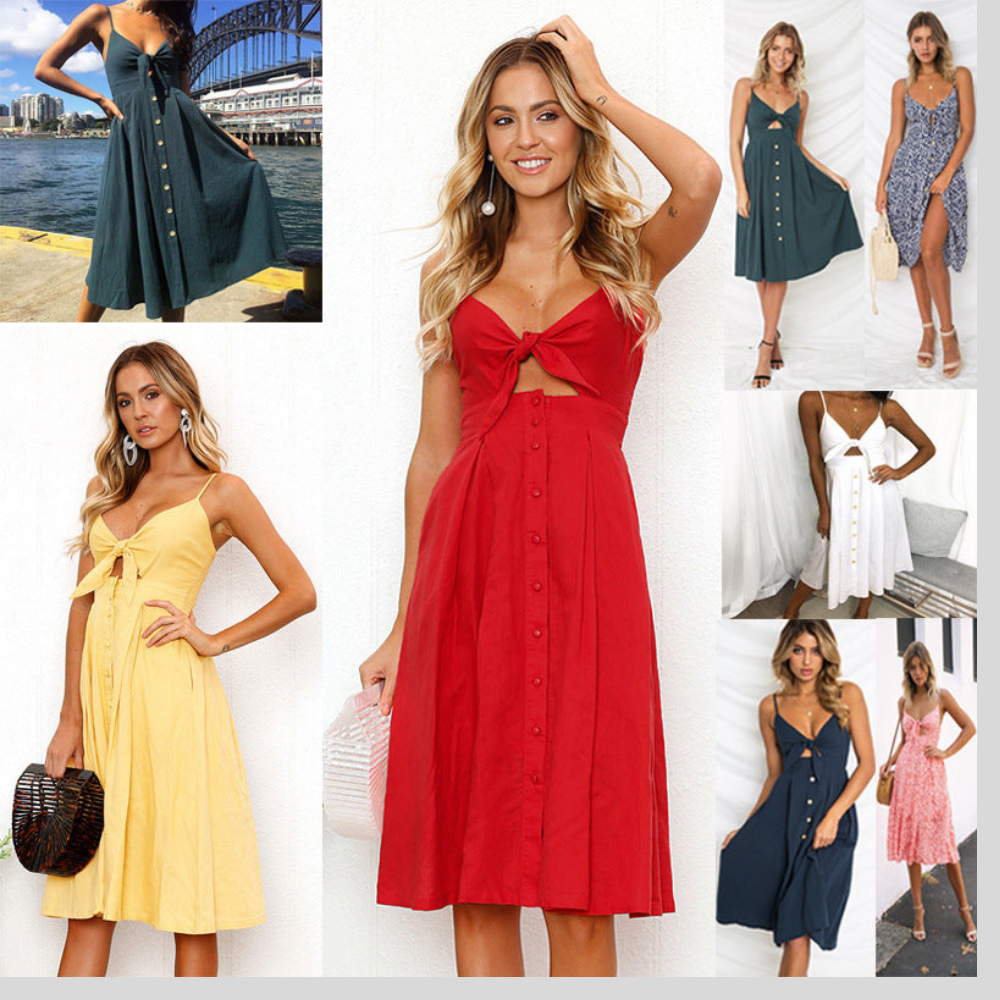 Women Summer Dresses Sleeveless Backless Strap Long Close-fitting Sheath Female Party Evening Dresses