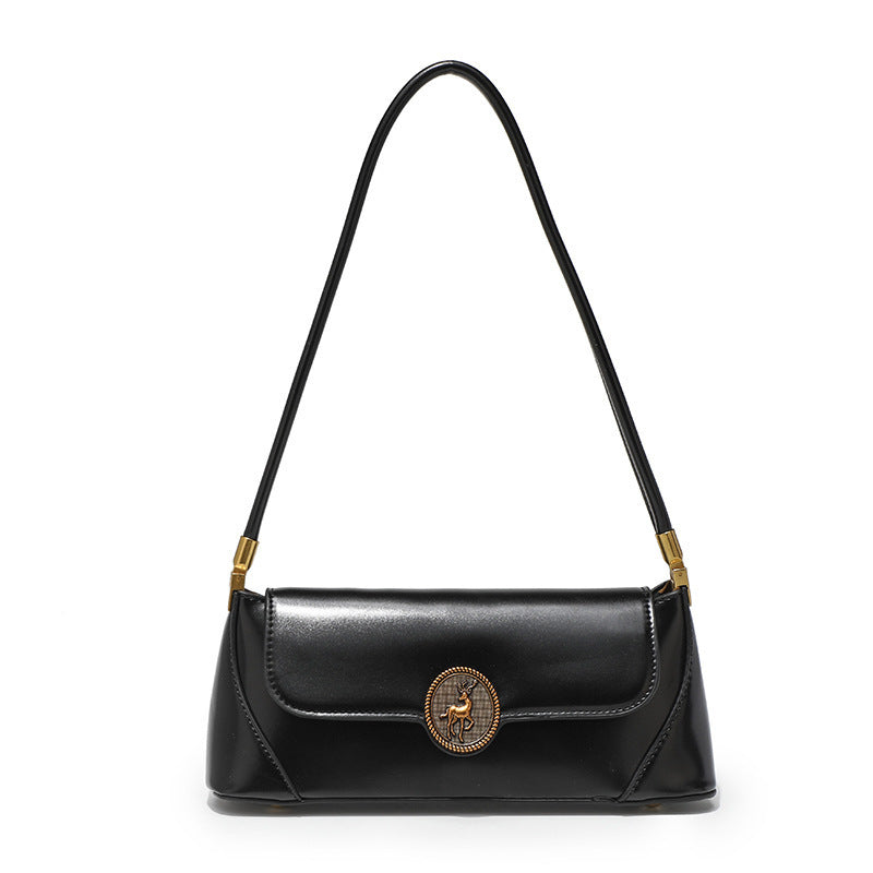 Women's Shoulder Bag All-match Retro Textured