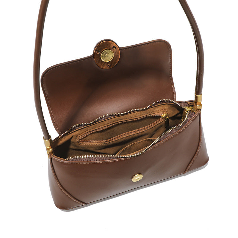 Women's Shoulder Bag All-match Retro Textured